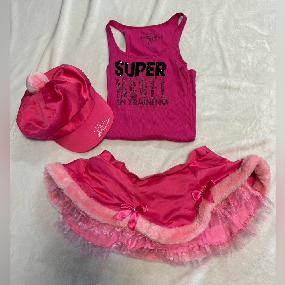 Rare Victorias Secret Sexy Little Things Pink Set